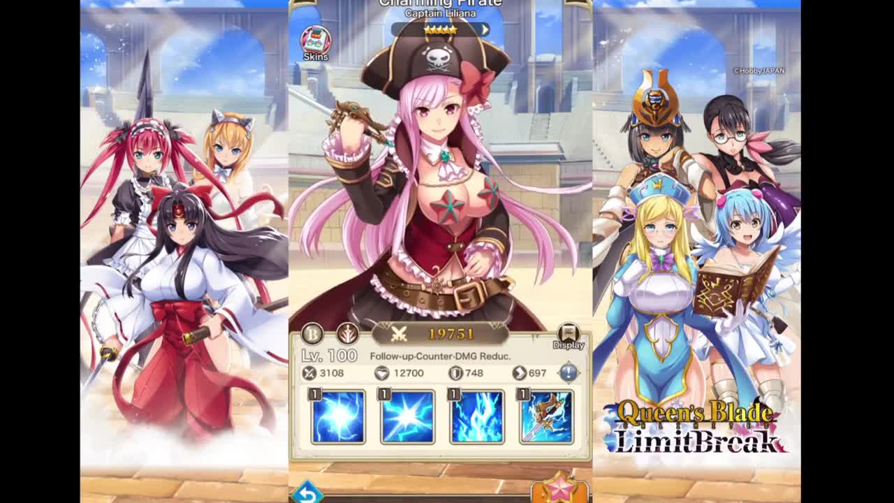 Watch Queens Blade Limit Break Captain Liliana Charming Pirate Fanservice Goods Short Sex Videos - Duration: 01:14 | ePornNEW.