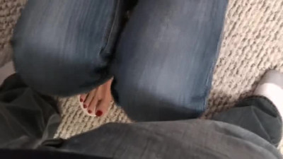 Kara Footjob