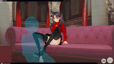 [CM3D2] - Fate/Stay Night, Rin Tohsaka Makes A Good Cumdump