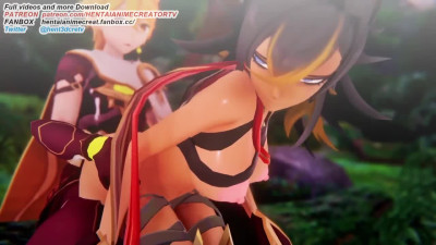 Dehya Genshin Impact 3D HENTAI Animation Shortver