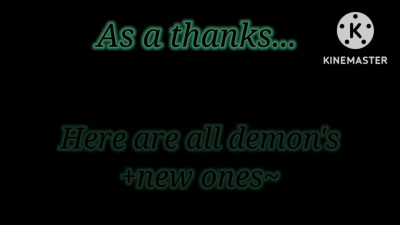 {Thanks for 500+ subscribers!!}{New Demons for request}{request closed ❌}