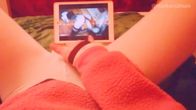 Pov Touching my pussy watching monster hentai nier sex white socks skinny girl masturb kawaii moans