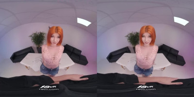 Redhead Babe Nessie Blue Wants Your Special Massage VR Porn