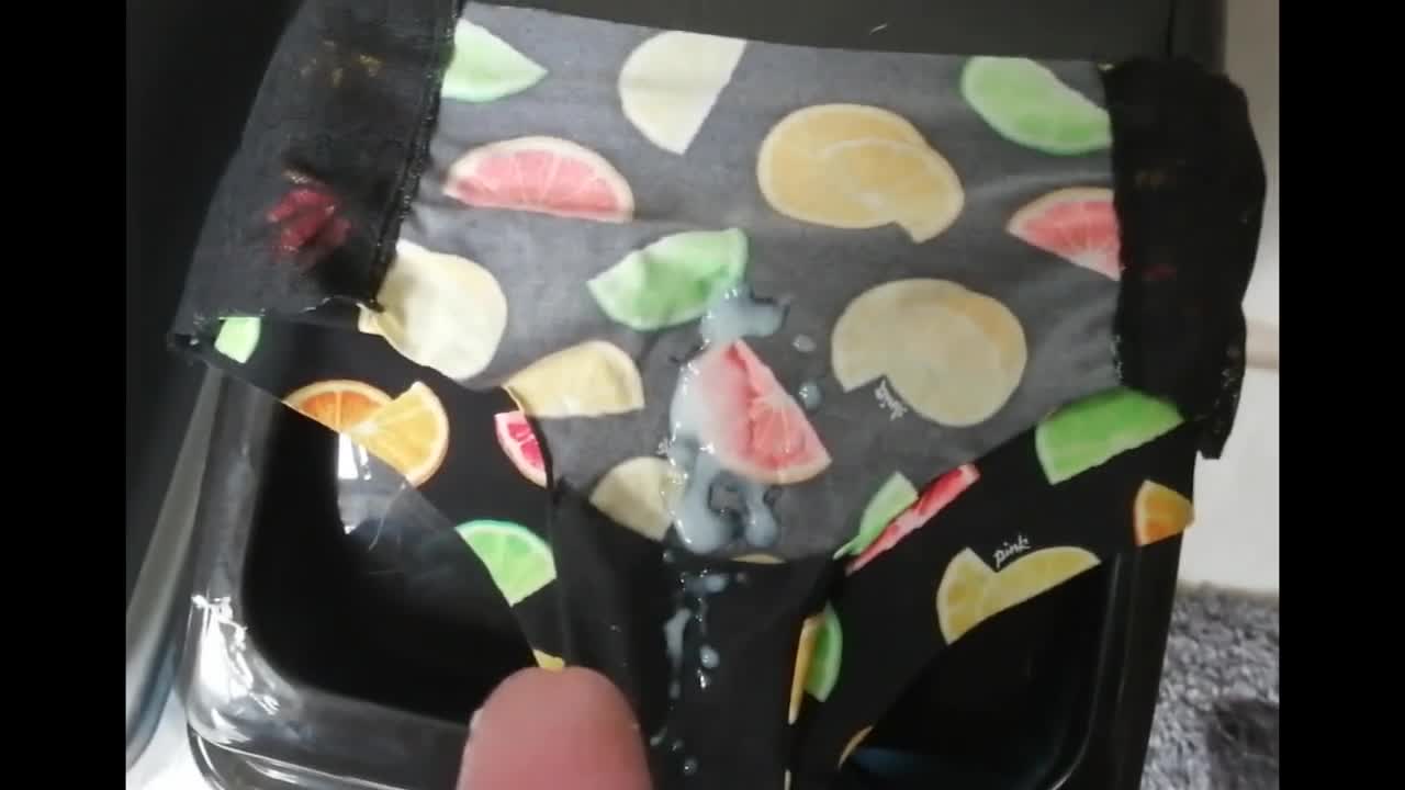 Watch SPLASHING CUM ALL OVERMILFSUSED FRUITY THONG!!! Short Sex Videos - Duration: 00:27 | ePornNEW.