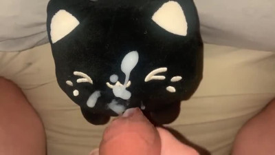 cum over plushie